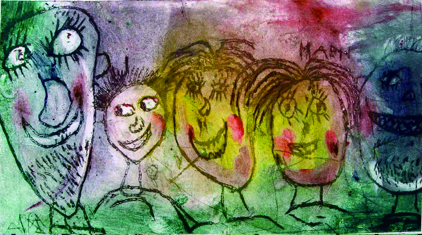 优质儿童画作品欣赏,童心绘世界阳光下成长主题绘画