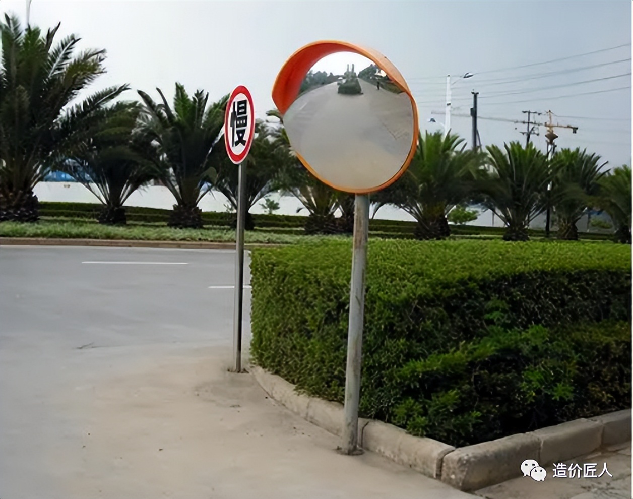 1118交通设施之凸面镜及公路限高架