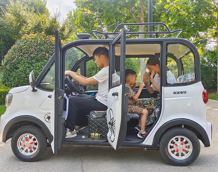 四轮老年代步车雨棚全套最新款,挡雨老年代步车