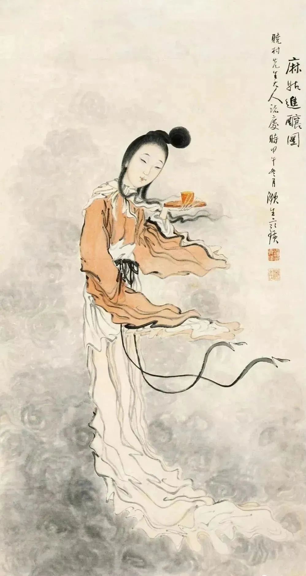 张大千最好的4幅画,盘点张大千的50幅作品