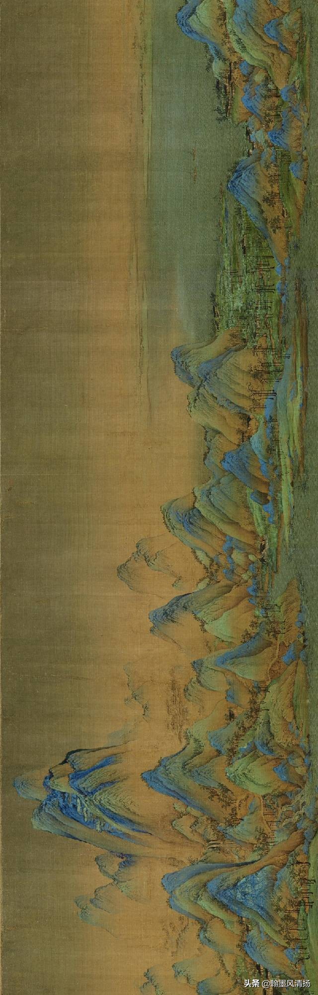 富春山居和千里江山哪个好绣,富春山居和千里江山