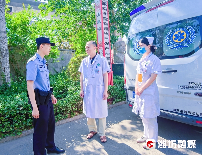 #以梦为马，不负韶华##2023潍坊高考#【“沉浸式”围观潍坊民警如何守护考生的“逐梦之路”】