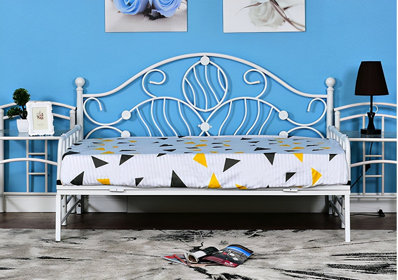 铁艺沙发床最好最新款式,卧室铁艺沙发床