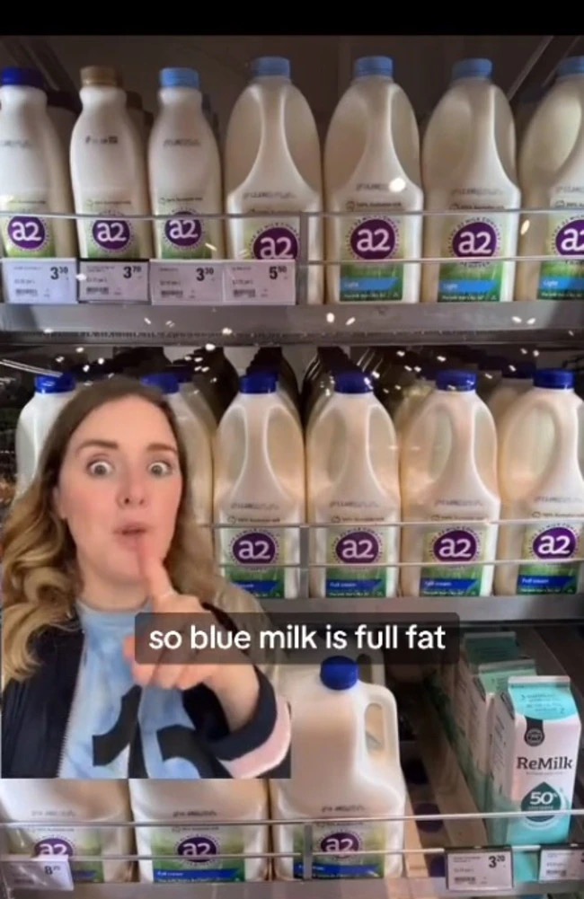 澳大利亚牛奶瓶盖颜色,新西兰牛奶不同颜色盖子区别