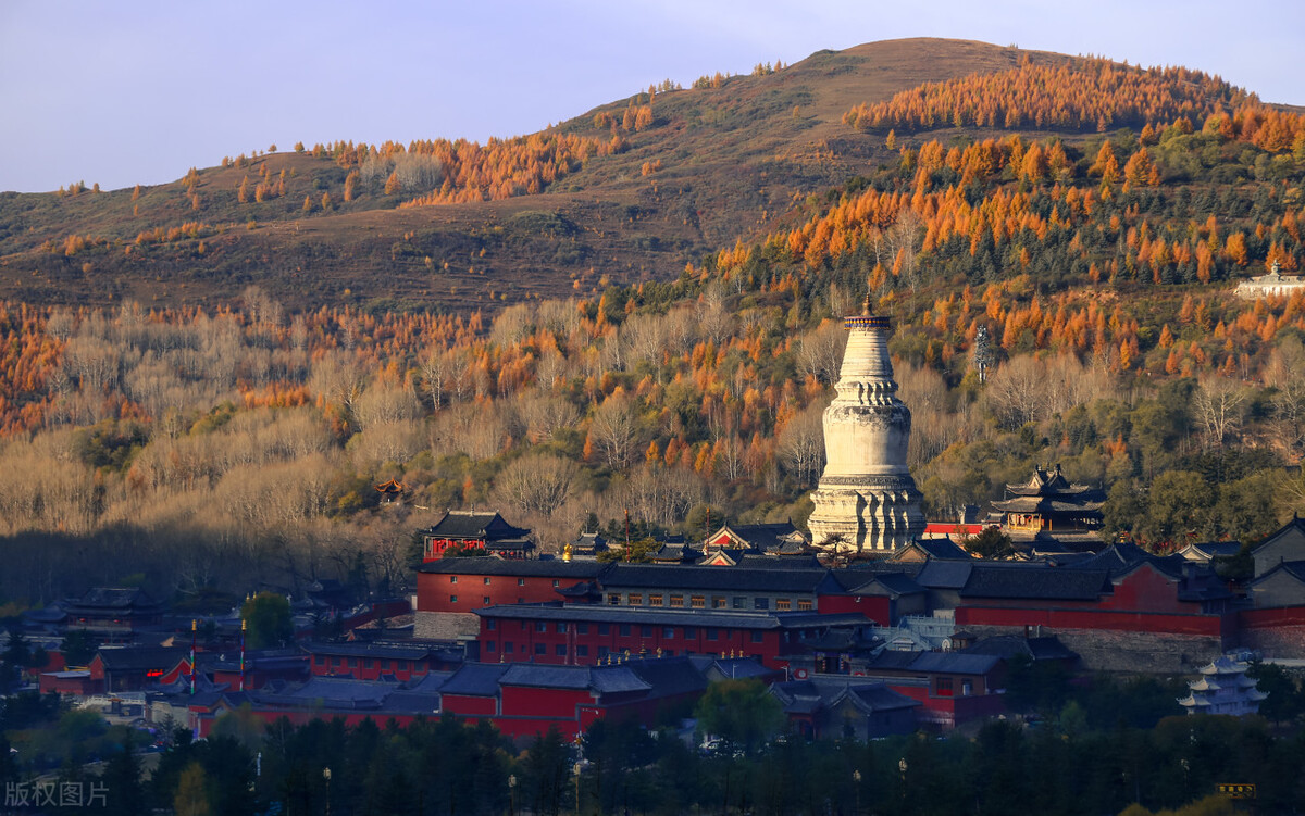 行摄山西佛教圣地五台山,佛教名山山西五台山