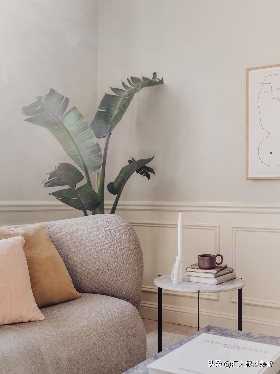 第一眼就被惊艳了,极简精致小公寓