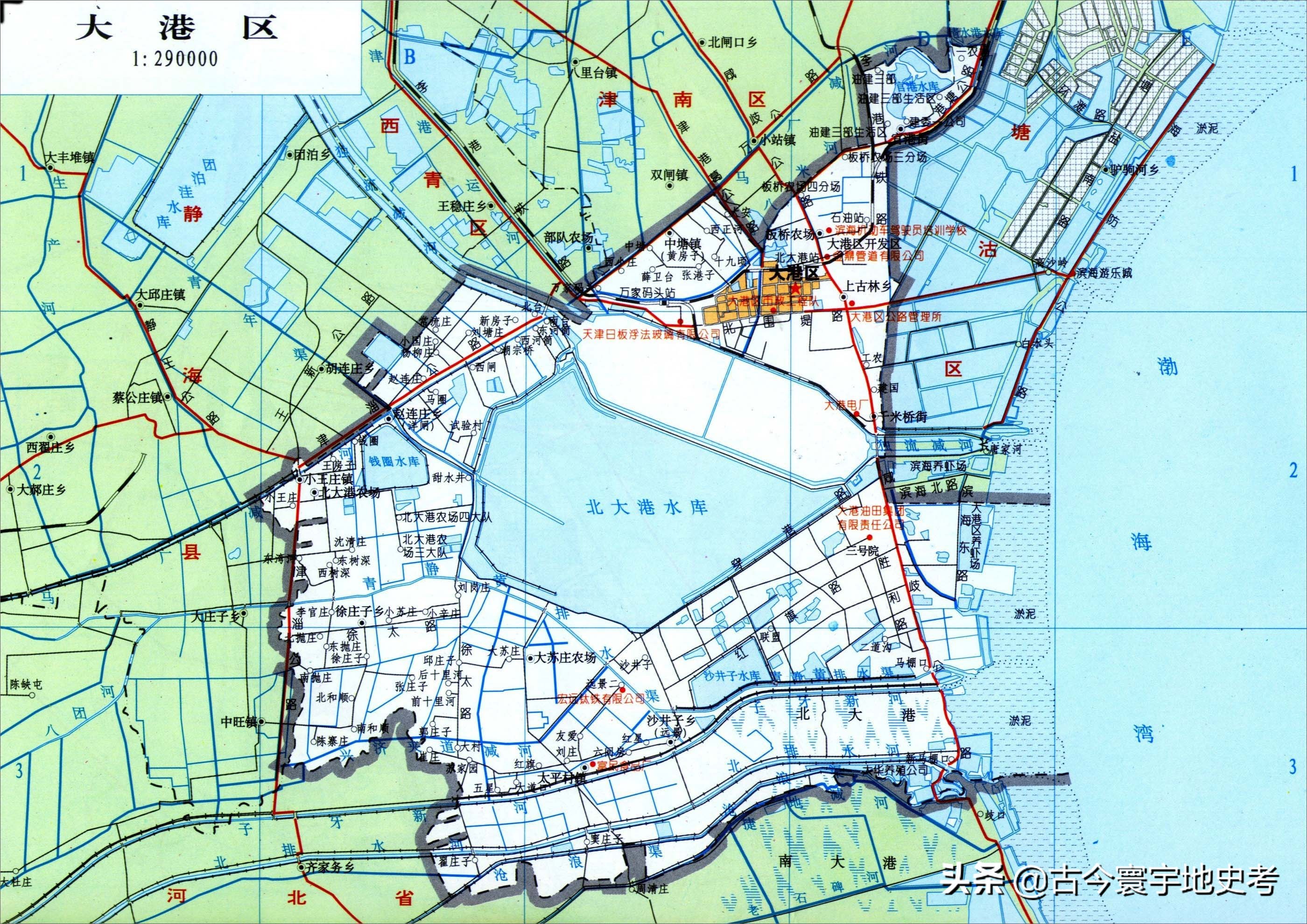 天津市各区行政区划图高清,天津市河东区行政区划图