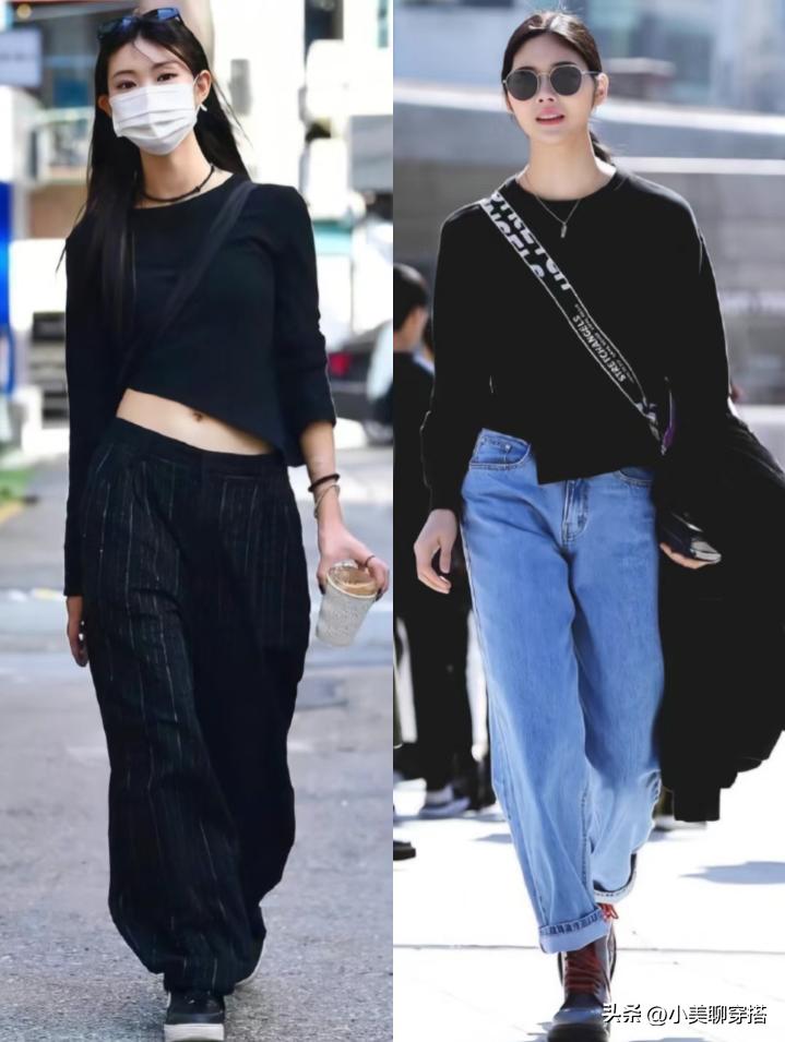 首尔街拍女穿搭图片,首尔街拍穿搭美女