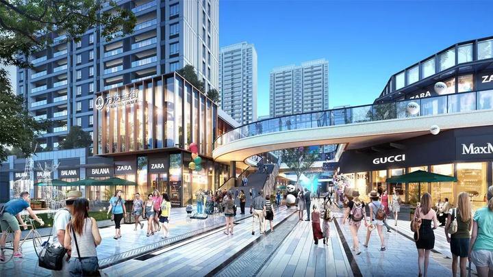 台州中央创新区城市设计展示,玉环万达综合体