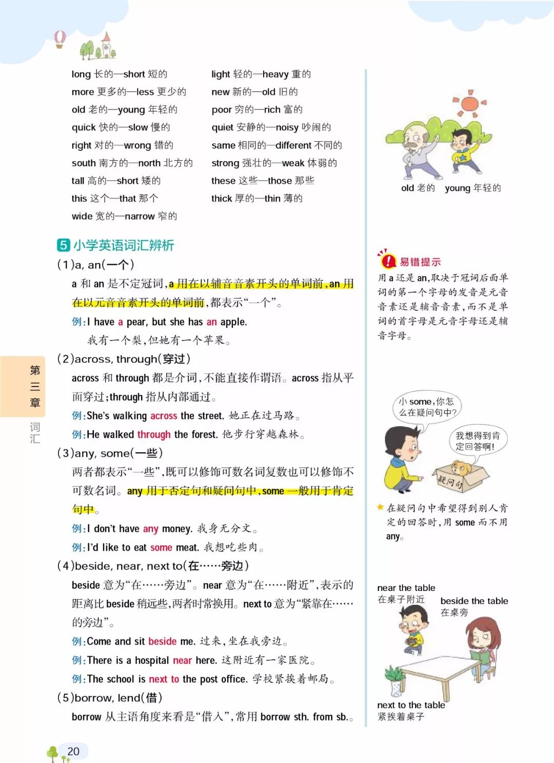 小学学霸英语知识背诵与书写训练,小学英语学霸必备题