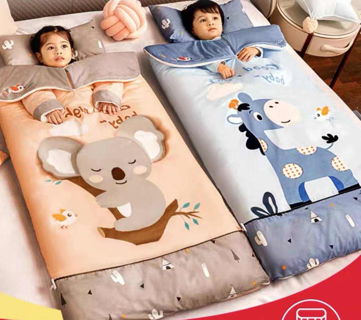孩子睡袋透气性哪家好,孩子睡袋夏天纯棉