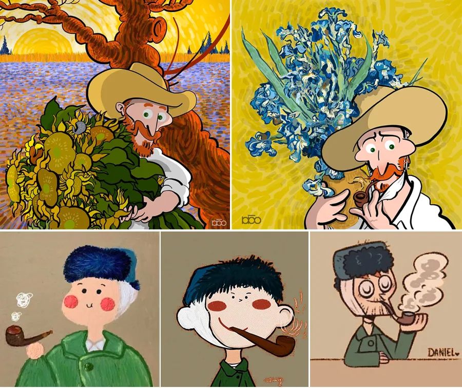 儿童画绘画课程教学视频,儿童画梵高星空课程