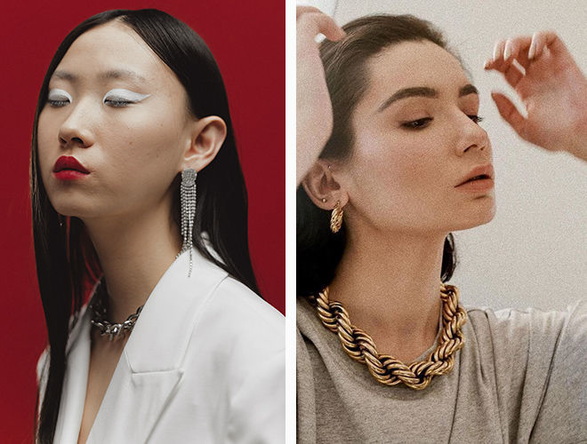 2022最好看的黄金耳环,今年新款时尚好看气质耳环