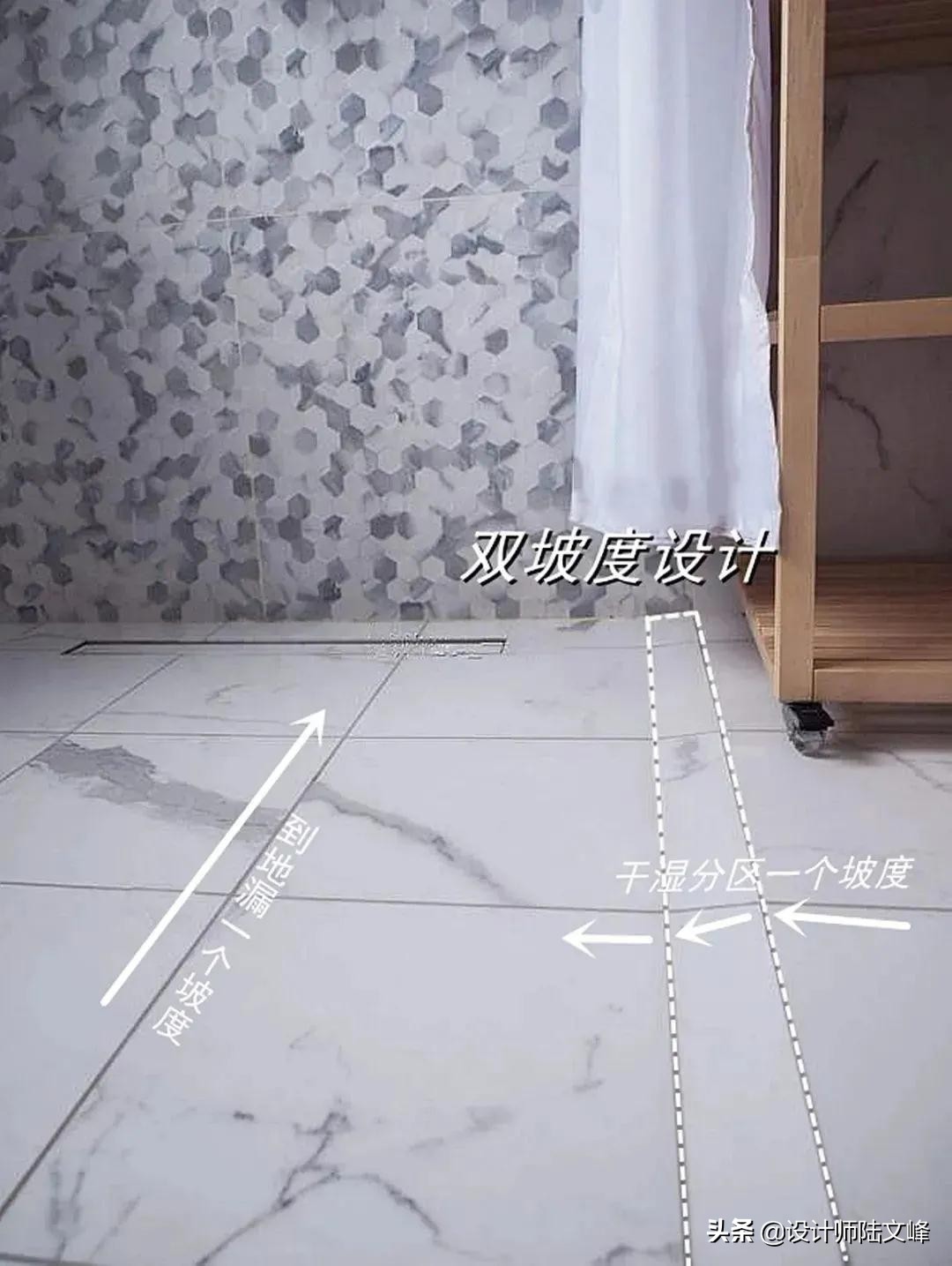 卫生间水管施工要注意这4项,卫生间薄贴瓷砖需要做二次排水吗