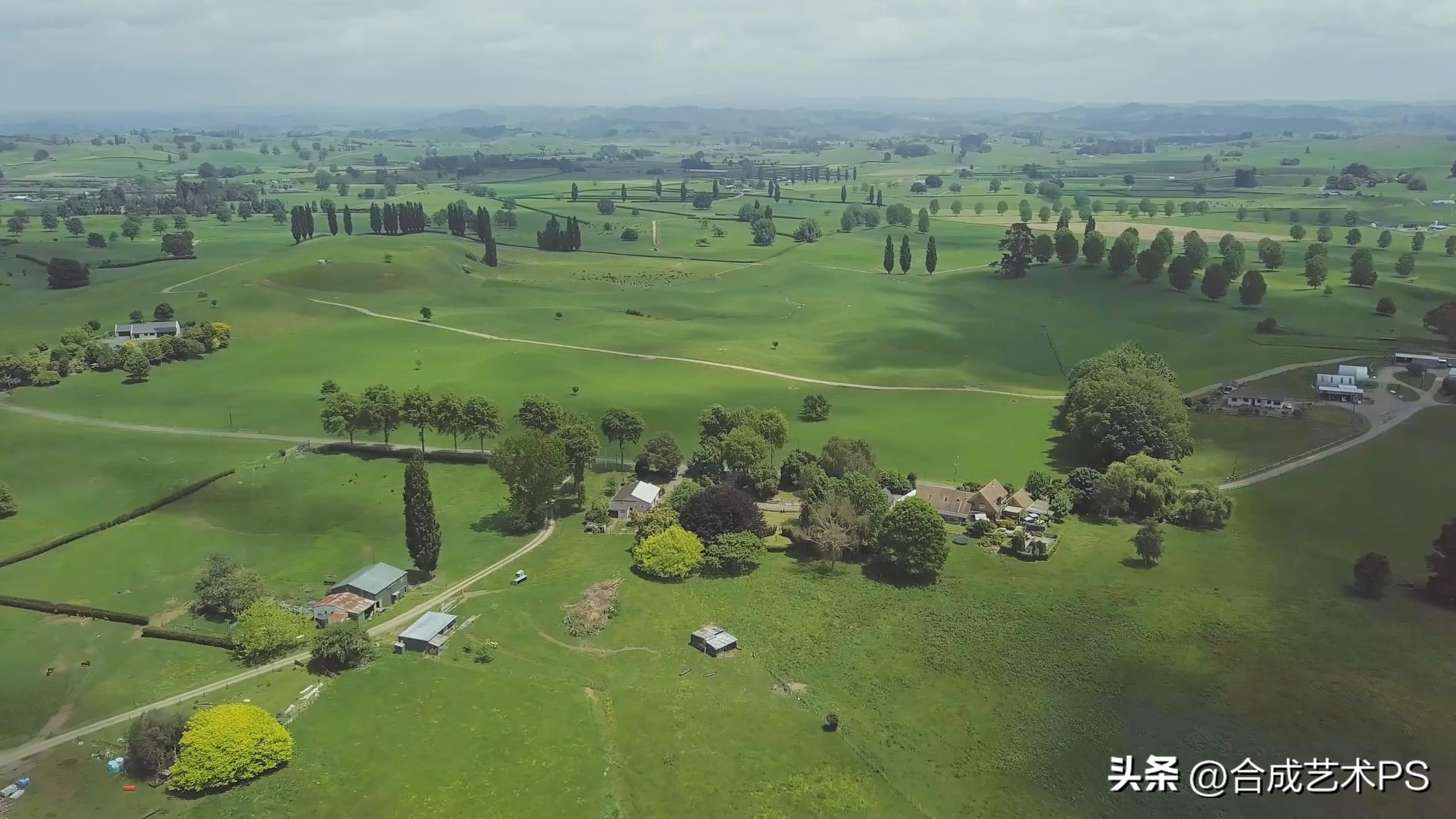 新西兰乡村风景,世界独一无二的新西兰景色