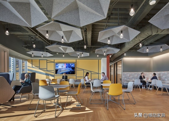 创意办公设计欣赏,一个超有质感的办公室设计