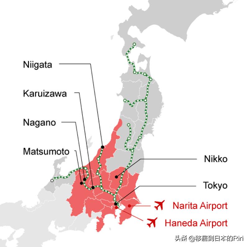 日本jrpass7日周游券,东日本新干线