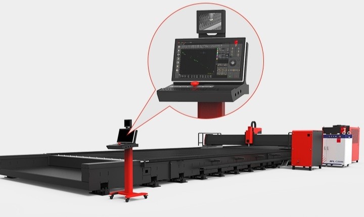 全封闭光纤激光切割机,大幅面光纤激光切割机价格