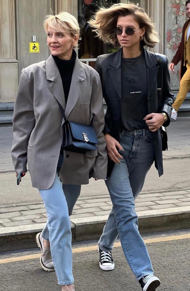 俄罗斯美女的时尚穿搭,俄罗斯美女穿女装