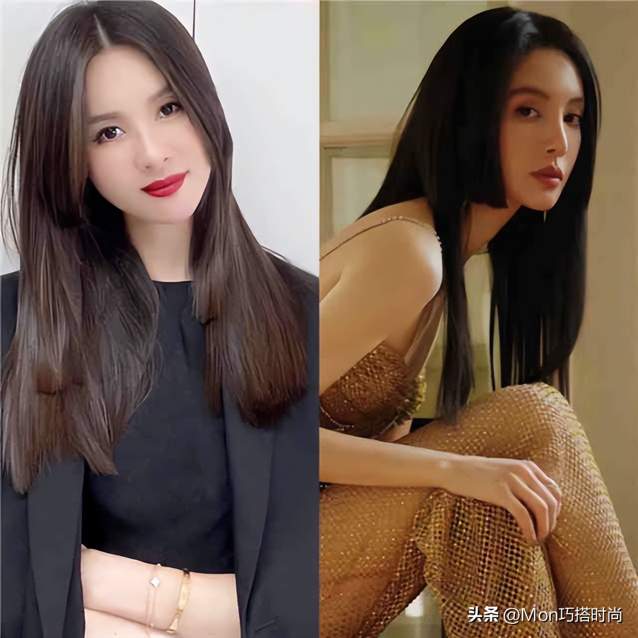 2022最洋气的减龄发型公主切,公主切暗黑造型真的太好看了