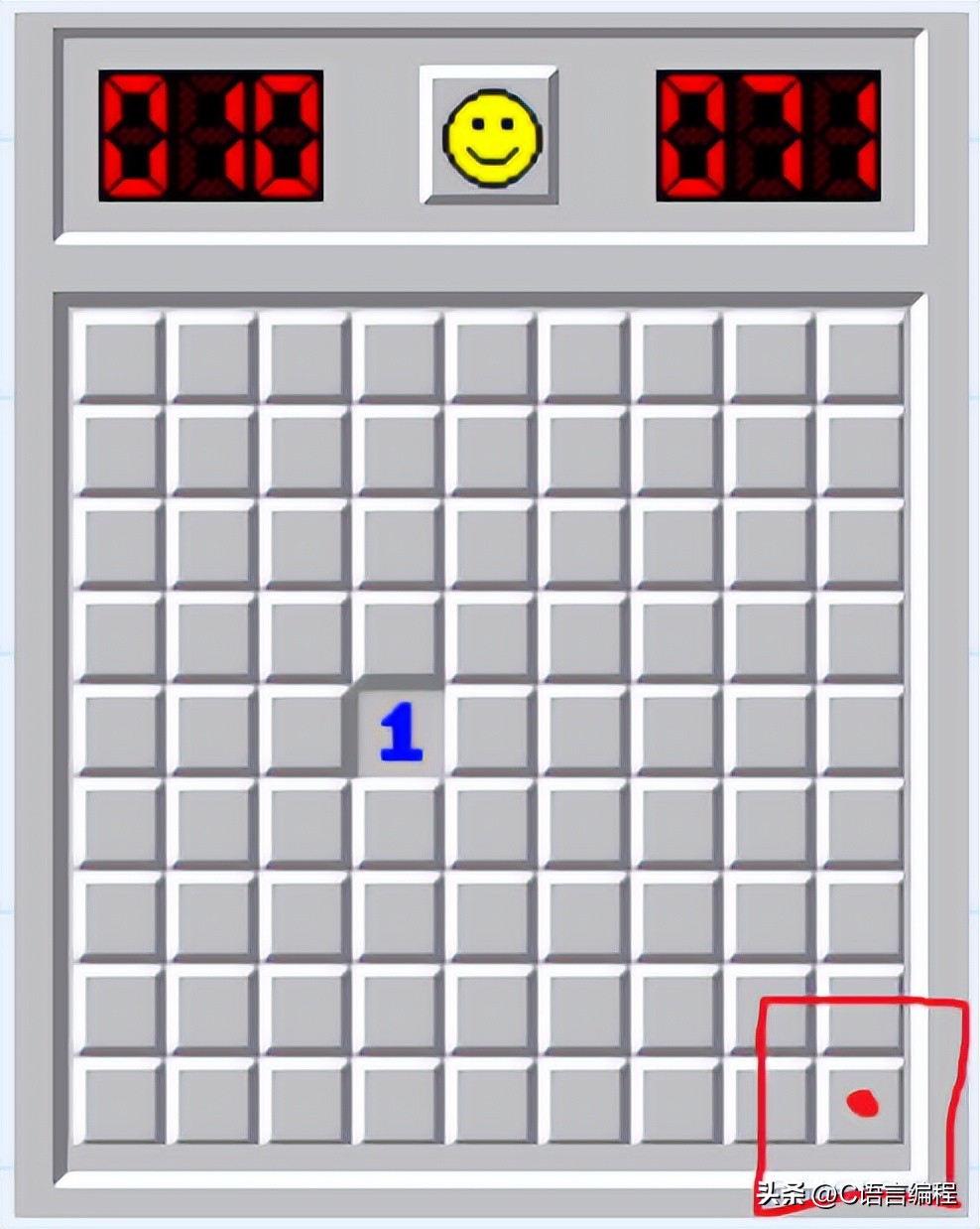 c语言扫雷游戏问题描述,c语言设计扫雷游戏的详细设计