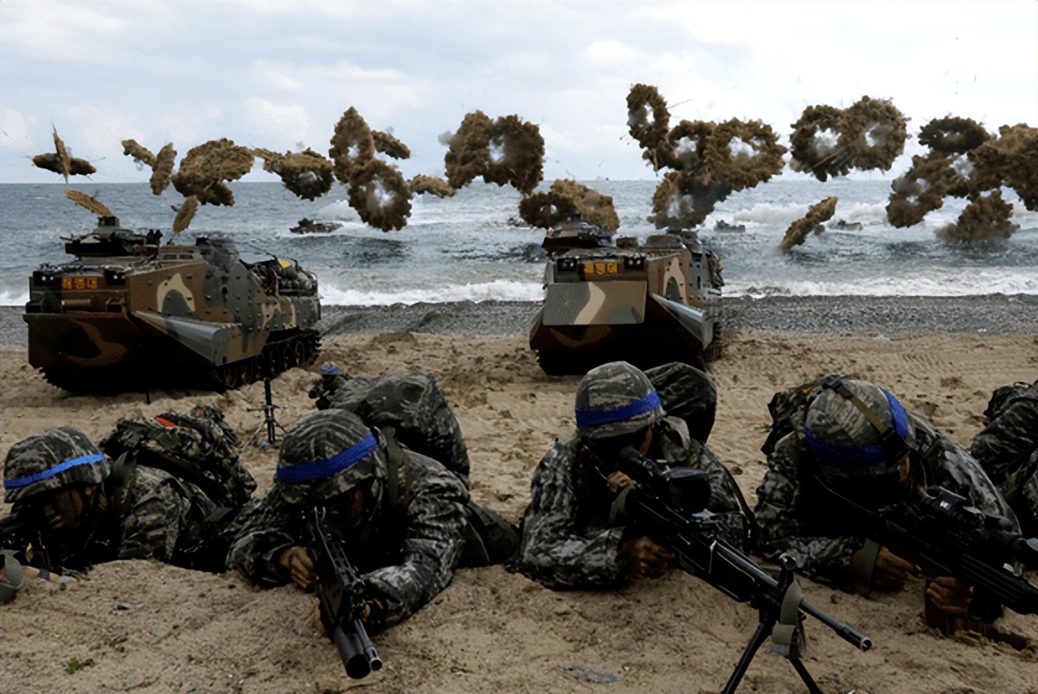 美韩半岛军演最新消息,美韩在朝韩边境演习