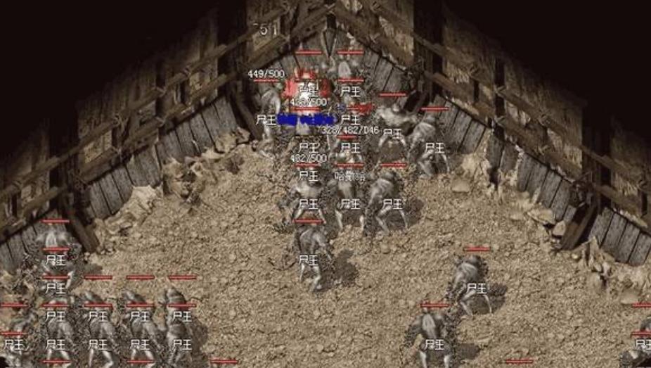 热血传奇十大神秘之谜,探秘传奇未知尸王殿