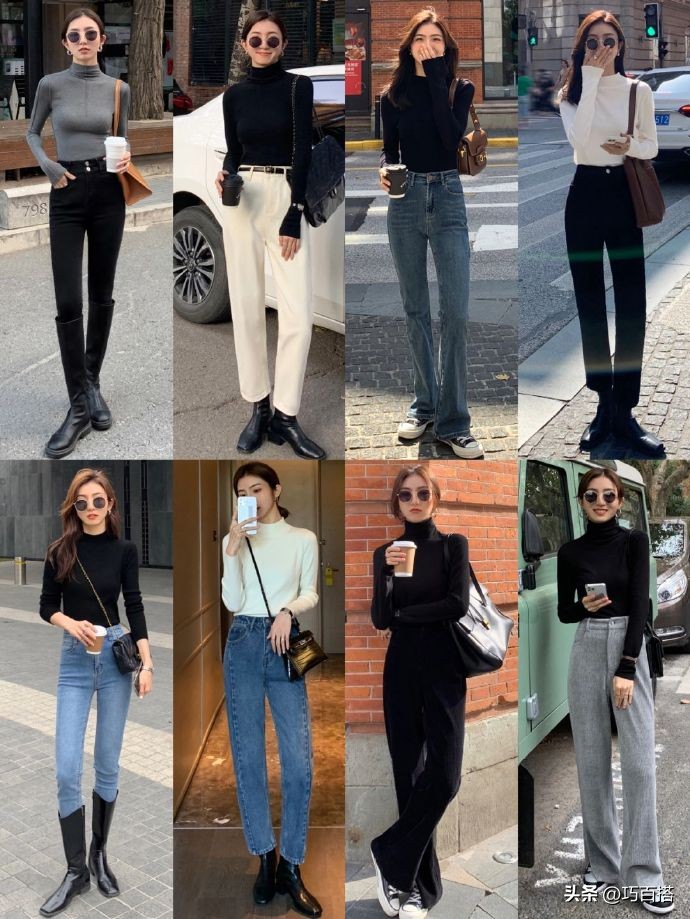 还在挑内搭的姐妹来这里集合了!80件紧身内衬,你想要的这都有