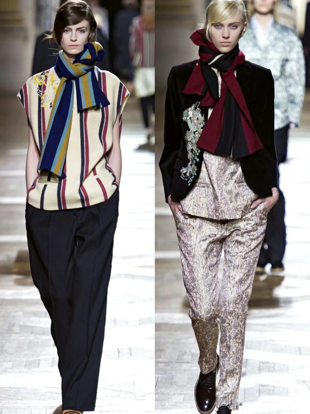 8种秋冬围巾系法等你来学,秋冬最in的围巾系法教程