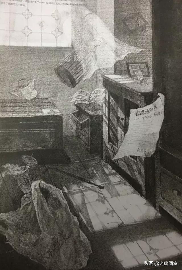 清华美院素描静物,清华美院2016年校考素描