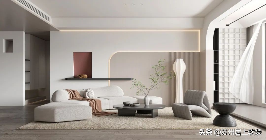 苏州120平精装房软装设计,苏州铂湾澜庭装修方案