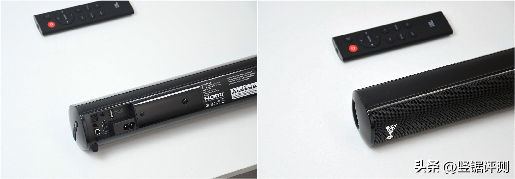 花899元买了台JBLCINEMASTVJ100回音壁，投影仪“秒变”家庭影院