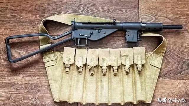 乐高司登冲锋枪,司登冲锋枪结构图