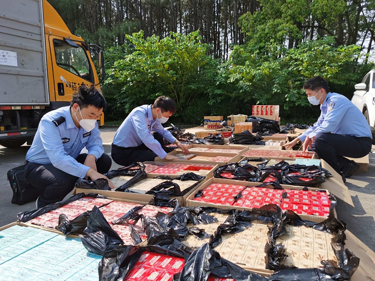 查获重大涉烟违法案件,最新非法经营香烟案