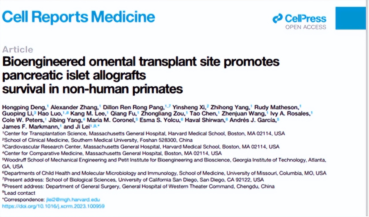 突破糖尿病治疗，哈佛大学工程化建造“内分泌胰腺”！听听市二医院专家解读