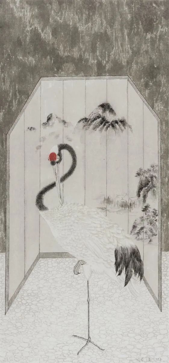 严谨细致的书法,水墨气韵生动的线描