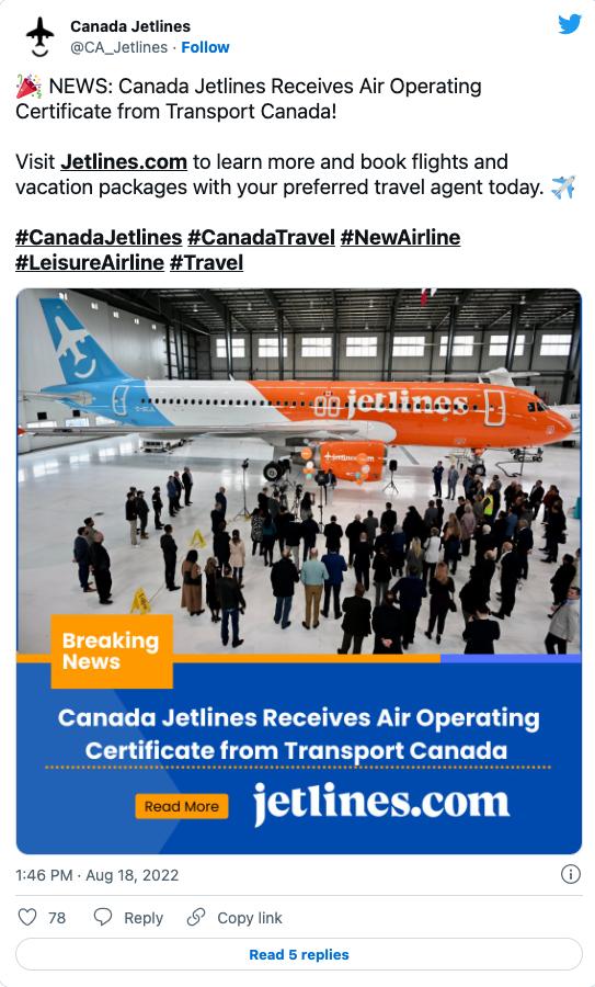 廉价航空开通多伦多航线猛推百元机票！中国直飞加拿大不到4千