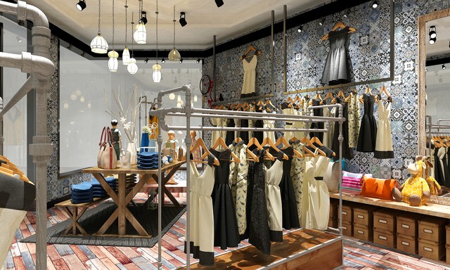 比较分散的服装店怎么选址,服装店选址重要还是装修重要