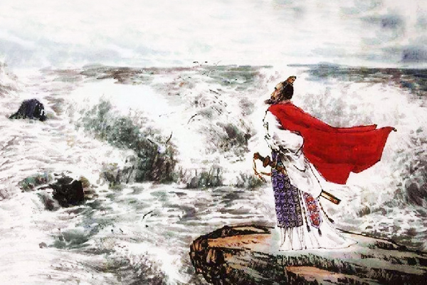 毛主席迎着7级台风下海游泳，随后写下《浪淘沙》，气势横绝古今