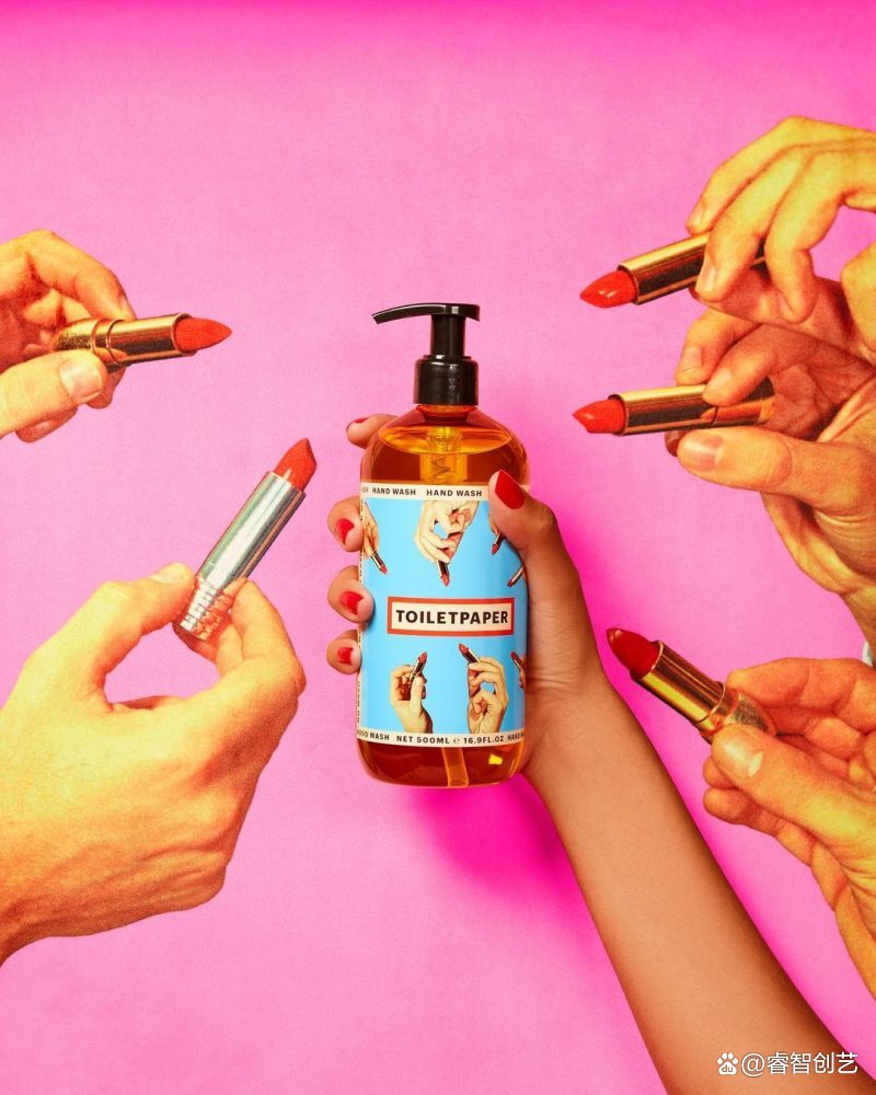 意大利杂志ToiletPaper与LaBottega共同打造超现实居家护肤品