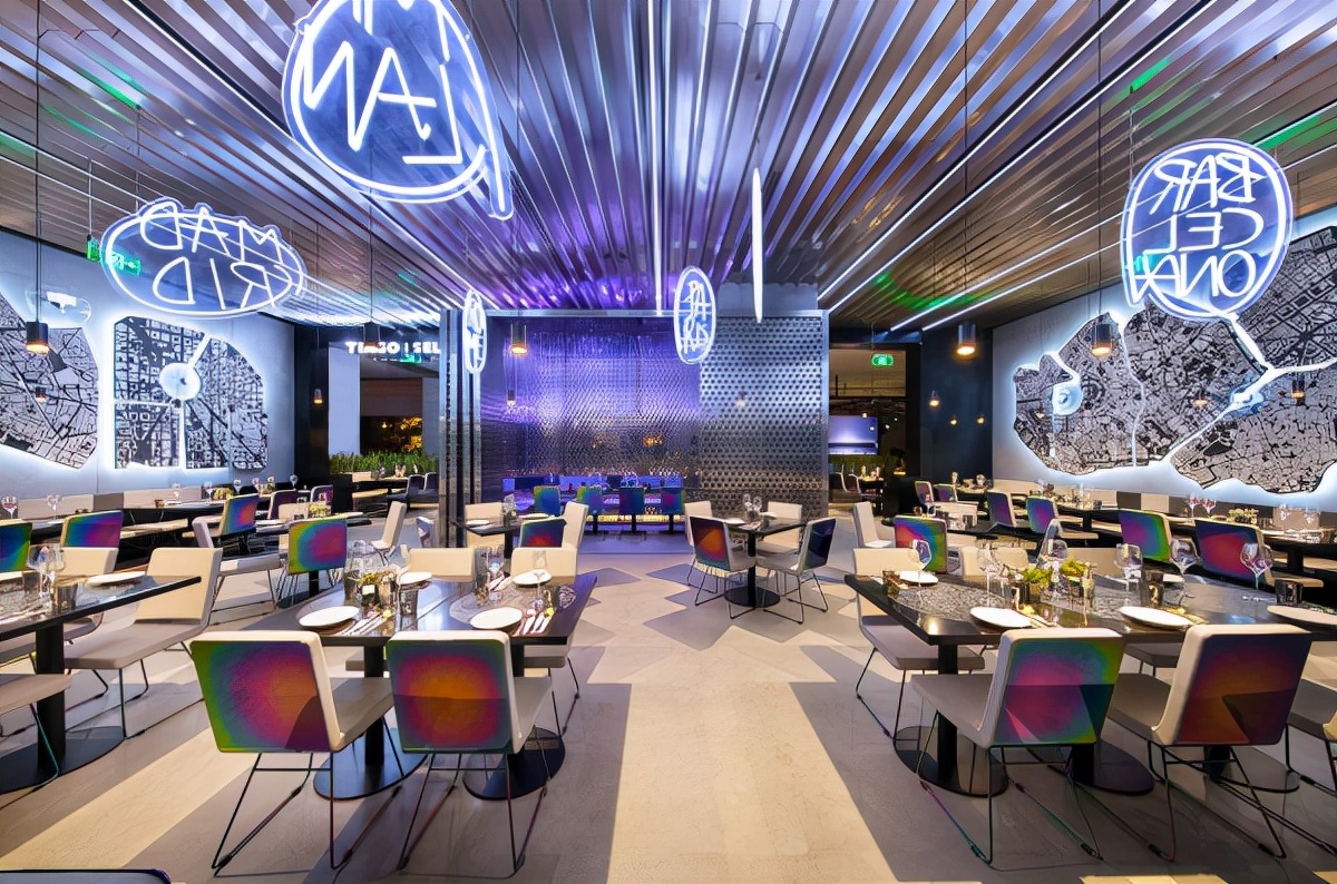 网红店配色搭配效果图,网红店十大配色