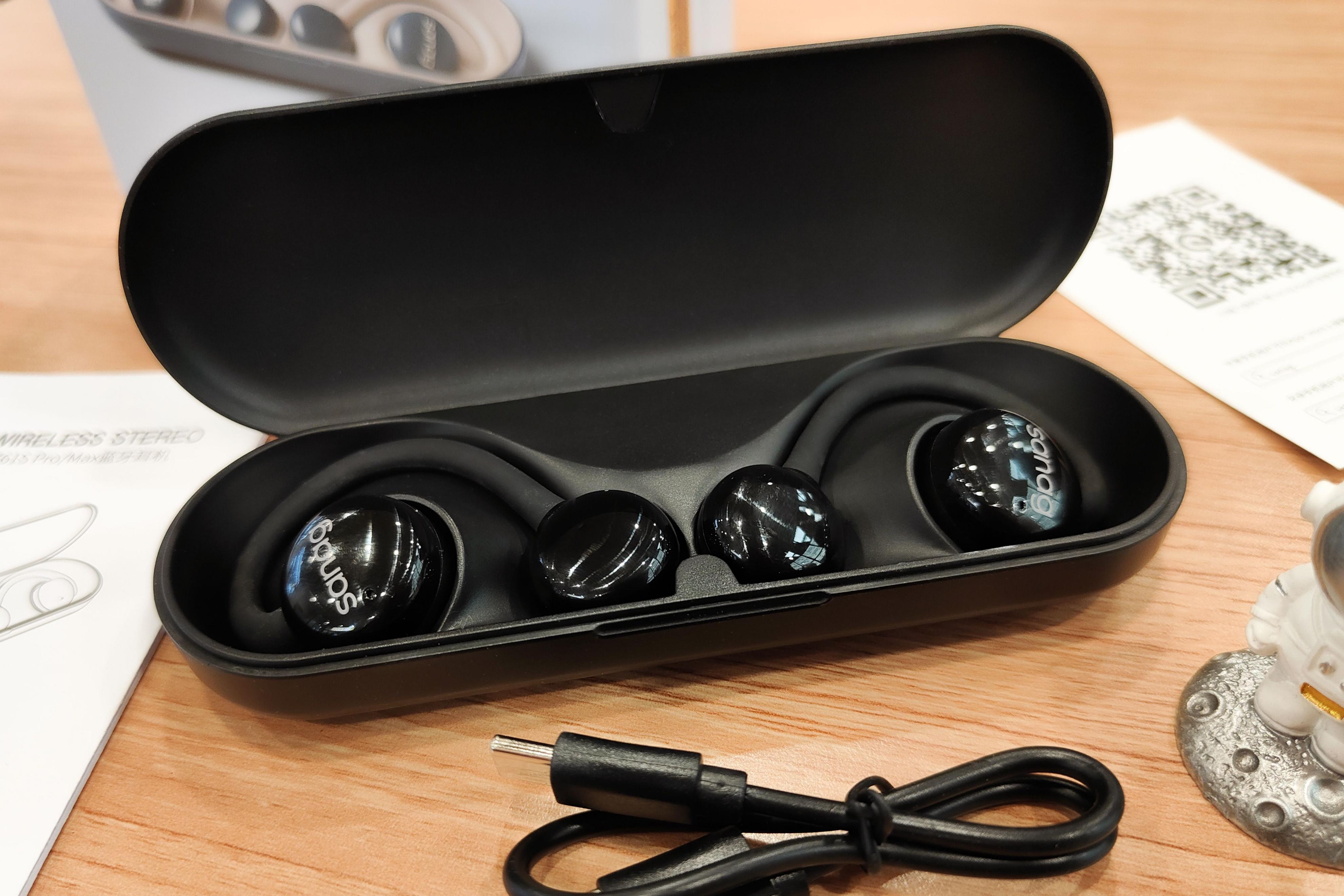 sanag塞那挂耳式耳机测评,sanag耳夹式蓝牙耳机真实体验