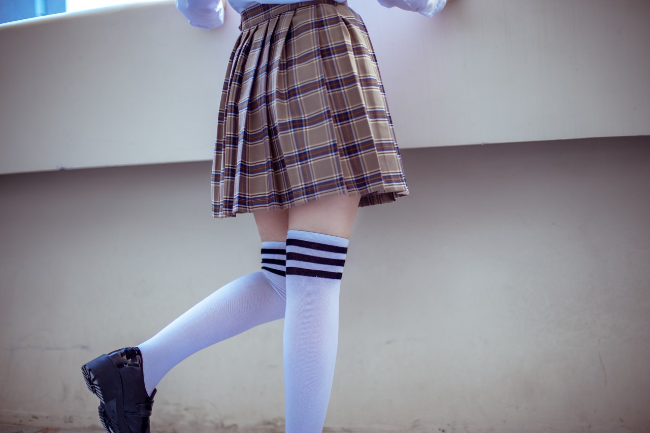 jk制服少女有多精致,jk制服套装女生和男生