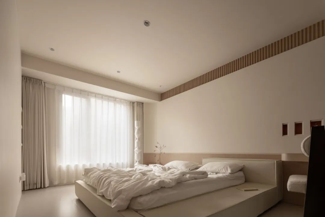 奶白色的高颜值空间,让往后的生活都被美好填满!