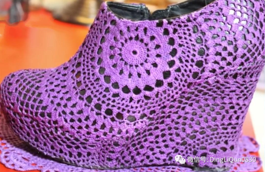 宝宝鞋的钩针编织方法及视频教程,钩针婴儿毛线鞋子编织方法教程