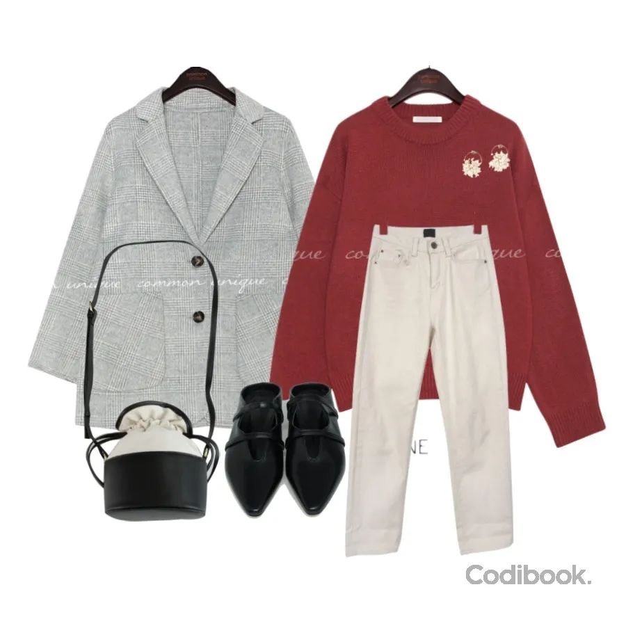 红色系穿搭过年成熟,红色系穿搭过年高级感