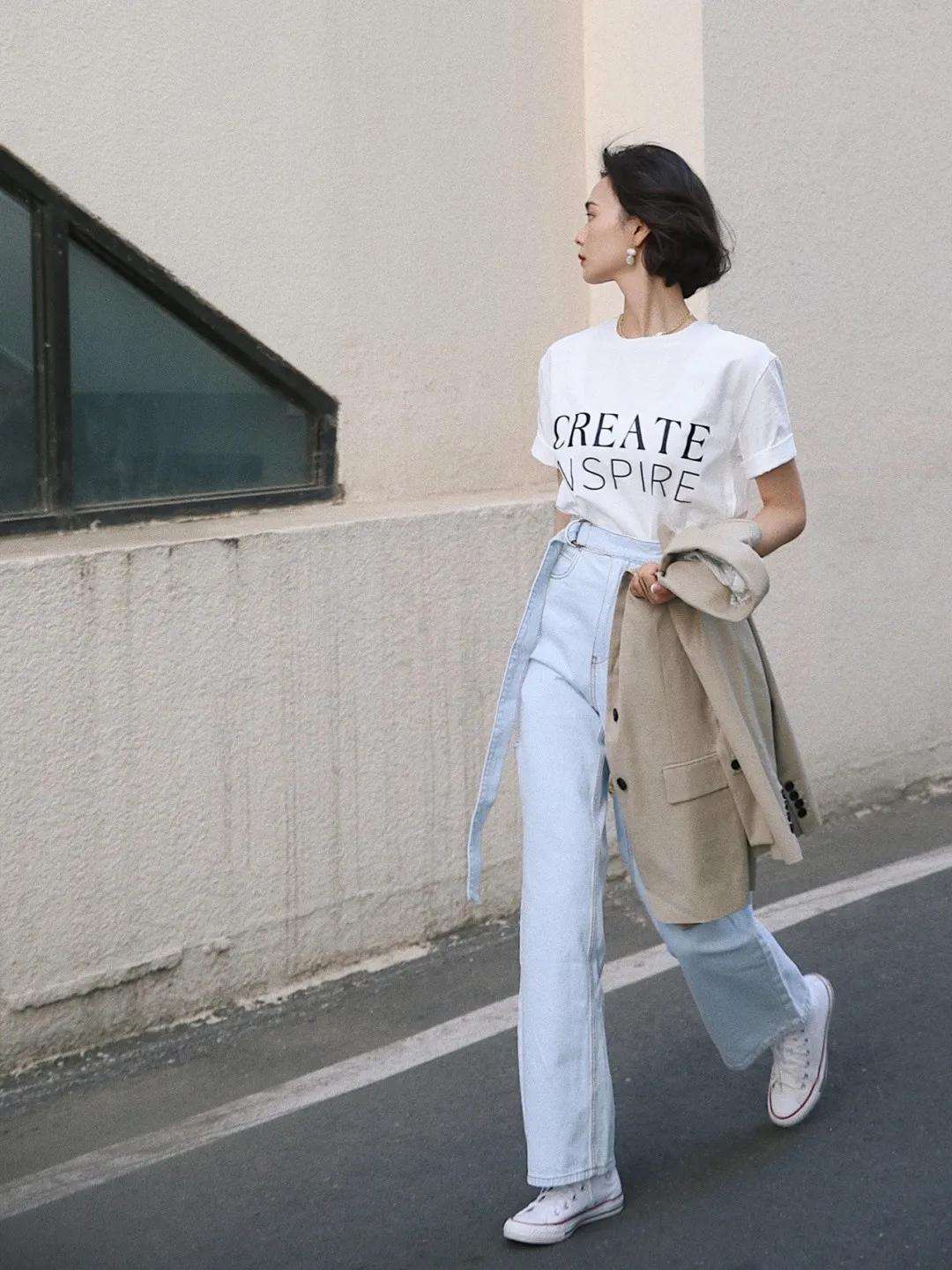 阔腿裤平底鞋如何搭配,阔腿裤平底鞋