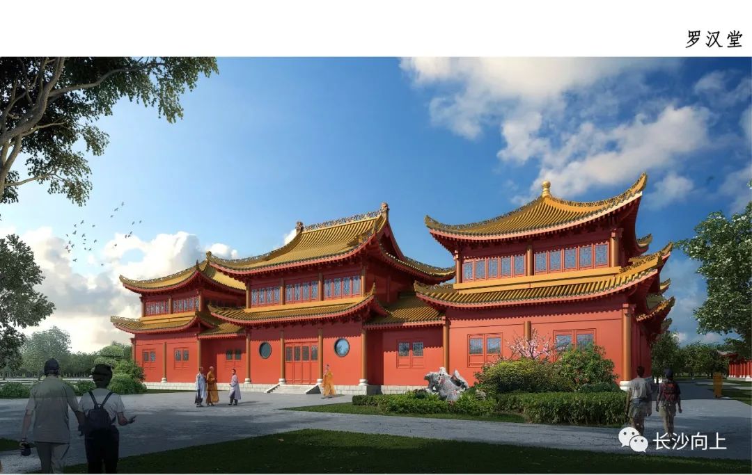 千年古刹重铸辉煌！长沙“古开福寺”新建建筑批前公示
