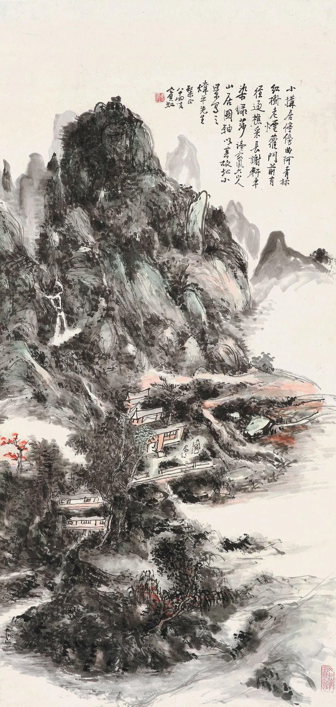 张大千黄宾虹近况 (张大千吴冠中画)