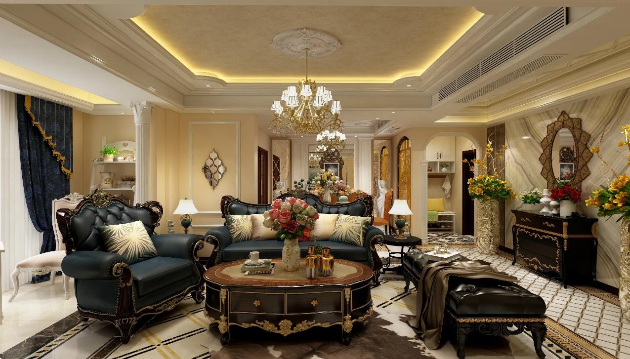 最新大型美容院装修效果图,高端豪华美容院设计装修效果图